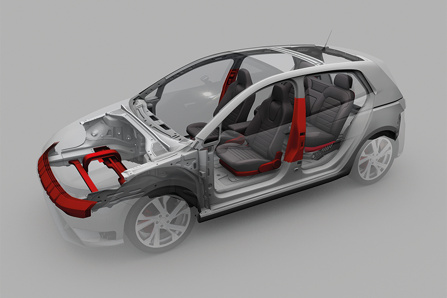 Potenzielle Anwendungsfelder der MAXXtip® Schrauben im Automobilbereich 